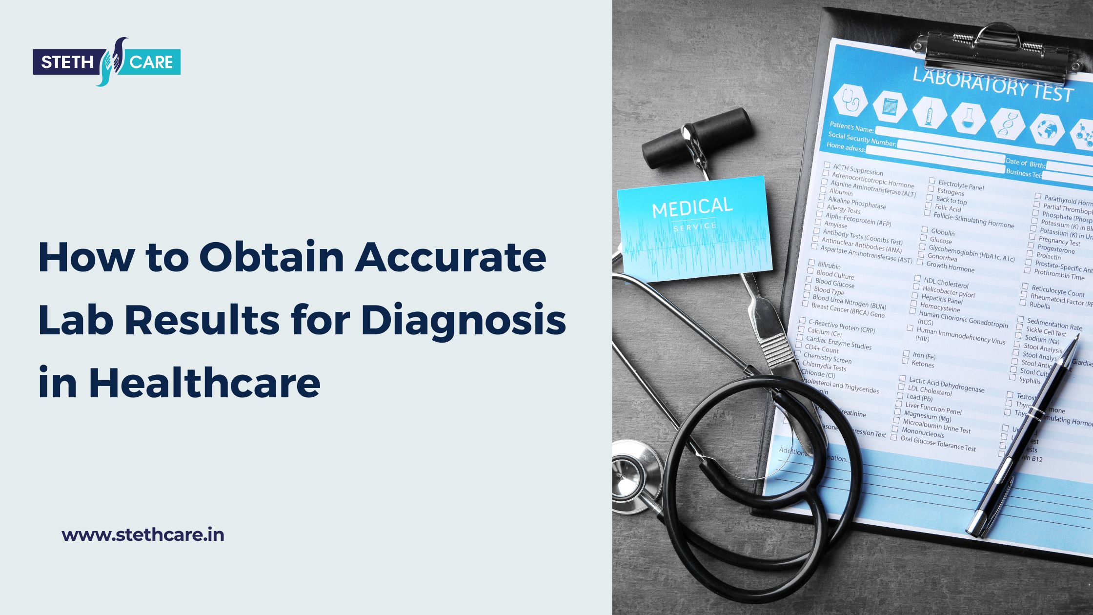 How to Obtain Accurate Lab Results for Diagnosis in Healthcare